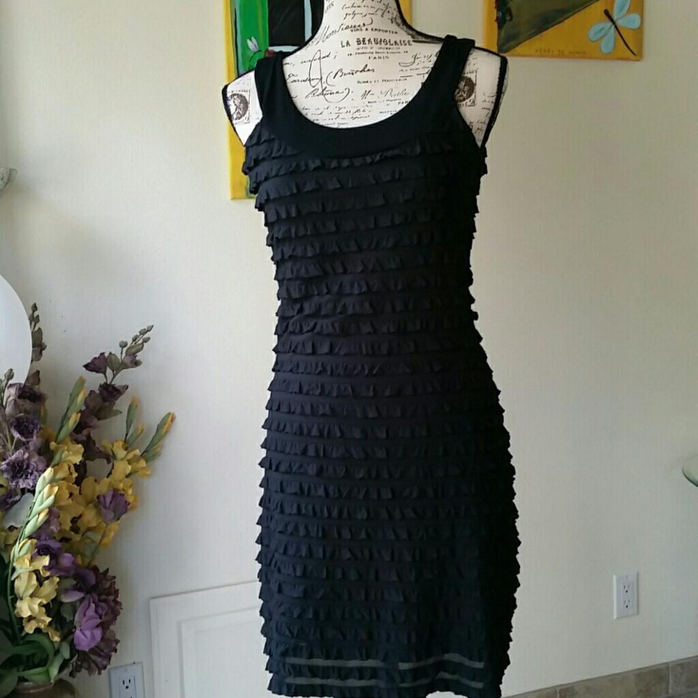 NWT black cocktail dress
